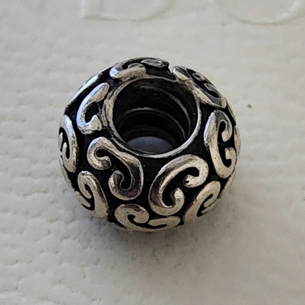 AUTHENTIC PANDORA STERLING FEELING GROOVY - Picture 2 of 6